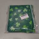 XCHI Green Shamrocks St. Patrick's Day Tablecloth Rectangle Table Cloth Washable Table Covers for Indoor Dining Home Party Decorations 60x120 Inch