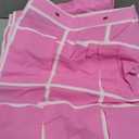 40-Pocket Over the Door Shoe Organizer - Large Mesh Pocket Hanging Shoe Organizer,Behind the Door Shoes Storage Holder Hanger (Pink-W)