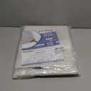 7 x 7Ft Heavy Duty Waterproof Tarps Reinforced Mesh Clear Tarp Cover Sheet & 6 PCS Bungee Balls