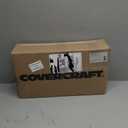 Covercraft - SS3351PCCH Custom-Fit Front Bench SeatSaver Seat Covers - Polycotton Fabric, Charcoal Black