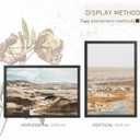 PEALSN Solid Wood 24x36 Poster Frame, Black Poster Frames 24 x 36 inches for Wall Mounting Display, 1 Pack