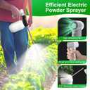 Qualirey Electric Diatomaceous Earth Duster, Powder Duster with 7.5'' Extension Nozzle and 33Oz Bottle, Powder Sprayer for Pest Control/Home/Garden/Indoor/Outdoor