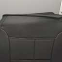 AOMSAZTO Silverado seat Covers Custom Fit Chevy Silverado GMC Sierra 2007-2025 2026 1500 2500hd 3500hd Truck Waterproof Seat Protector(5 Seats,Black)