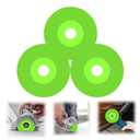 Brazed Multifunctional Saw Blade, Diamond Multi-Purpose Saw Blades, Glass Cutting Disc for Angle Grinder, Cutting&Grinding&chamfering 3-in-1 for Glass, Jade, Crystal, Wine Bottles, Tile (3 PCS)