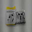 Acoustix High Fidelity Earbuds Lightweight Wired Headphones Mic IPX4 Splashproof