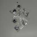 4 Pcs 1.25 inch Universal 304 Stainless Steel Vehicle Hood Pins-Quick Release Lock Latch Bumper License Plate Lock Clip Push Button Bonnet