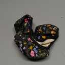 Wildflower Steering Wheel Cover for Women Men, Anti-Slip Breathable and Sweat Absorption Universal 14.5-15 Inch Cute Steering Wheel Protector, Wildflower Floral Car Accessories