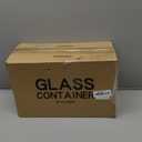 C CREST Glass Meal Prep Containers, [10 Pack] Glass Food Storage Containers with Lids, Airtight Bento Boxes, BPA Free & Leak Proof (10 Lids & 10 Containers) (Blue)