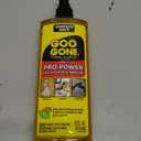 Goo Gone Spray Pro-Power Adhesive Remover with Scraper, Professional Strength, Easily Removes Wood Glue, Grease, Tar, Stickers, Goos, Wet Paint & Grime, Surface Safe, Fast Working, 16 Fl Oz