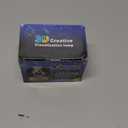 3D Laser Etched Aquarius Crystal Ball with LED Light Stand, Constellation Decor Glass Sphere Lamp, Zodiac Astrology Birthday Gifts for Women Kids