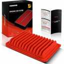 A-Premium High-performance Pre-oiled Engine Air Filter | Compatible with Toyota, Scion & Pontiac - Corolla 09-19, Matrix 09-14, Yaris 06-18, iM 2016, xD 08-14, Vibe 09-10