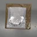 1 Pair of Temporary Tooth Decoration, Teeth Retainer Practical Brackets para Dientes Sturdy Retenedores de Dientes Ortodoncia Props for Dental Students to Practice (Transparent color)