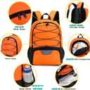 Hsmihair Youth Soccer Bag-Soccer Backpack&Backpack for Football Basketball,with Ball Compartment Separate Cleat Package