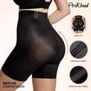 Shapewear Tummy Control Womens High Waisted Body Shaper Shorts Underwear Girdle for Thigh Slimmer Butt Lifting (Black)