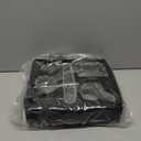 G GOOD GAIN Couch Cup Holder Pillow-Sofa Cup Holder Cozy Buddy | Bed Drink Caddy Holds Tablet, Remote, Snacks | Waterproof Anti-Spill Sofa Beverage Tray for Car, Park, Beach, Picnic, Boat, RV(Black) (12.5 x 9.5 inches)