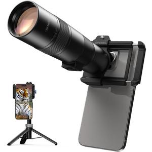 APEXEL 30X Telephoto Lens for iPhone with Tripod - Professional Photography Camera Lens Compatible with iPhone 16/15/14 Pro Max, Samsung & Pixel