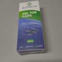 3 x Small Toe Protectors Soft Gel Silicone Toe Caps for Pain Relief, Corns, Ingrown Toenails 6-Pack Bandages for Men & Women