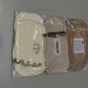 3 Pairs Cute Pilates Grip Socks for Women, Ruffle Yoga Non Slip Barre Socks for Workout & Dance