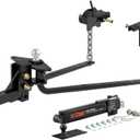 CURT 17062 MV Round Bar Weight Distribution Hitch with Sway Control, Up to 10,000 lbs., 2-Inch Shank, 2-5/16-Inch Ball