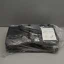 Portable Small Dog Seat for Car, Luxury Center Console Dog Car Seat Booster with Safety Tethers, Anti-Collapse Pet Travel Carseat for SUV, Truck (Black/Grey) (Black/Dark Gery)