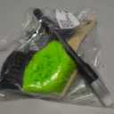 Wheel Rim Tire & Carpet Cleaning Brush Set, Soft & Stiff Bristle Wash Cleaning Supplies Kit for Car All Exterior Surface and Car Interior Cleaning Brush for Car Truck SUV RV Motorcycle (Green)