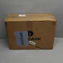 Chair Cushions for Dining Chairs Set of 6, Non Slip Kitchen Chair Pads, 17" x 16" x 2", Indoor Dining Chair Cushions with Ties, D-Shaped Seat Cushions for Kitchen Chairs, Dark Green