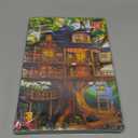 Tree House Puzzles for Adults 1000 Pieces, Fantasy Tree of Life Jigsaw Puzzles, Plant Challenging Hard Puzzles as Nature Dcor