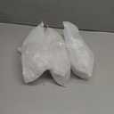 3 x Protective Case for LABUBU The Monsters Exciting Macaron, Display Stand Acrylic Case Cover Accessories with Silicone Strap White - Standing Case, Clear