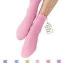 CS CELERSPORT Women's Ruffle Socks, Ankle Cute Cotton Frilly Socks, Soft Breathable Casual Lettuce Edge Socks (S)