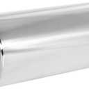 Exhaust Muffler, 3 Inch Inlet Resonator Muffler Straight Stainless Steel, Universal Performance Muffler Pipe 13''/340mm Overall Length, Polished