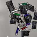 Jutom 24 Pcs Mini LED Flashlights Keychain Bulk Mini Screwdriver Keychain Set Father's Day Adult Tool Favors Prize for Father Men Husband Neighbor Gifts (Multicolor)