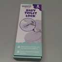 Toilet Locks Baby Proof (2-Pack) Ideal Baby Proof Toilet Lid Lock with Arm  No Tools Needed Easy Installation with 3M Adhesive  Top Safety Toilet Seat Lock  Fits Most Toilets, White