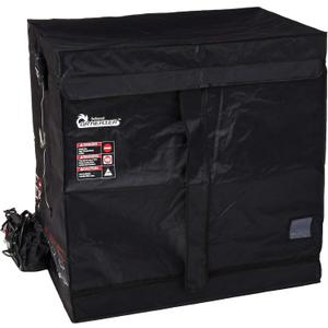 Dr Infrared Heater Upgraded Version 2-Tier 18 Cubic feet Portable Bedbug Heater with Thermometer and Timer, Black, Big (DR-122)