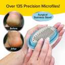 PedEgg Foot File Traps Shavings Inside for Mess-Free Use Painless Callus Remover with Ergonomic Handle for Tough, Dry Skin & Smooth, Soft Feet