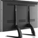 Rfiver Universal Table Top TV Stand Base TV Legs with Height Adjustment fits Most 32-55 Inch LCD LED Flat Screen TVs, Max VESA 800x400 mm, TV Feet Mount Holds up to 88 lbs, Black