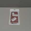 Generic Case Compatible with iPhone 12/12 Pro,Striped Brown Phone Case for Girl Women Men Boys,Dual-Layer Hard Shell+Silicone Cover-Shockproof Protective Case