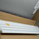 VEVOR Slat Wall Paneling, 4 x 4 ft, PVC Garage Slatwall with Modular Design, White Slat Wall Easy-to-Install Adjustable Slatwall Panel with Coupling Structure & DIY Cutting, Fits for Storage & Display