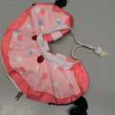 Dog Cone Collar Inflatable Donut for Large Medium Small Dogs, Soft Waterproof Dog Cone Alternative After Surgery Prevents Licking Wounds Easy Clean (Pink, S (Neck 5"-9"))