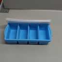 Silicone Freezer Trays with Lid,1-cup Soup Freezer Container large Ice Cube Molds with Reinforced Steel Ring Top for freezing Soup Sauce Broth Leftovers oven Dishwasher -Safe(2-Pack)