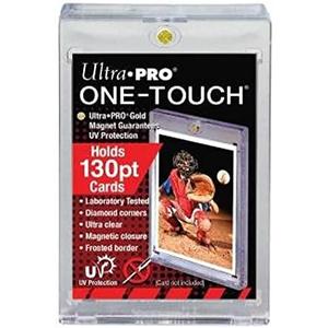 5 Ultra Pro 130pt Magnetic One Touch Card Holders (5 Total) 81721 - Fits Cards Up To 130 Point in Thickness