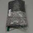 Kitinjoy Indoor Outdoor Door Mat, 32x20 Non-Slip Absorbent Dirt Trapper, Low-Profile Washable Inside Entrance Front Floor Mat, Sturdy Soft Entry Doormats for Entryway, Black