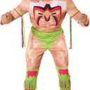 Morph Ultimate Warrior Costume Adult, WWE Wrestler Outfit, Mens Wrestling Costume, Wrestling Attire for Fans (Large)
