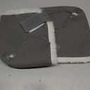 2 Pcs Heel Protectors for Pressure Sores Sheepskin Heel Pads Soft Foot Cushions Pad Heel Protectors Adjustable Foot Pillows with Securing Strap for Bed Sore Ankle Ulcers(Dark Grey)