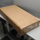 Dog Ramp for Bed, 64" Long Foldable Pet Ramp for Small Large Dogs, Dog Ramps for High Beds Car, High Traction with Platform 6 Adjustable Heights 24" to 30" Up to 220LBS, Wood (64"X 17inch)