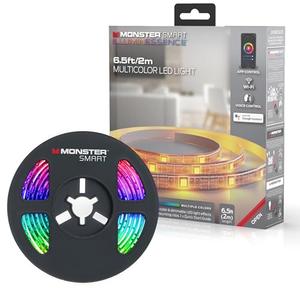 Monster SMART Multicolor LED Light Strip - 6.5 FT