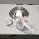 Griddle Accessories for Blackstone, Commercial Grade 12 Inch Heavy Duty Round Melting Dome with 7" Round Cast Iron Grill Burger Bacon Press, Perfect for Blackstone Camp Chef Flat Top Griddle Grill