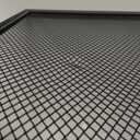 VEVOR RV Screen Door Protector, 26.5 x 20 inch Door Grille, Easy to Install and Disassemble, Reinforced Breathable Protective Mesh, Aluminum Alloy Camper RV Entry Protector for Pet Protection, Black