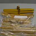 Metal Arch Backdrop Stand 7.2FT+6FT Wedding Arch Backdrop Stand Set of 2 Gold Arch Backdrop Stand for Valentines Day Party Wedding Ceremony Baby Shower Birthday Floral Balloon Decration