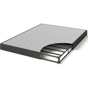 Zinus 5 Inch King WonderBox(TM) Smart Box Spring, Quick Assembly Mattress Foundation, Durable Metal Frame, Grey