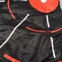 MangoStar Golf Net, 11x8ft Golf Simulators Hitting Net with High-Density Impact Screen and Target Cloth, Heavy Duty Practice Cage for Swing Driving, Home Backyard Garage Indoor Outdoor Use